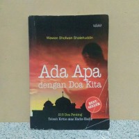 Ada Apa Dengan Doa Kita