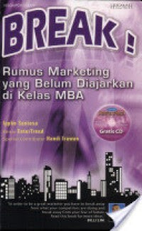 Break Rumus Marketing Yang belum diajarkan di kelas MBA