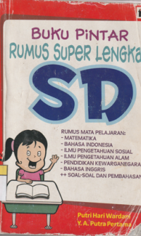 Buku Pintar Rumus Super lengkap SD