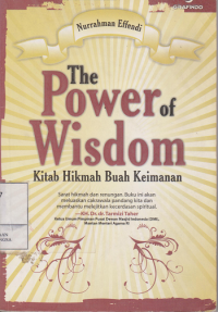 The Power Of Wisdom Kitab Hikmah Buah Keimanan